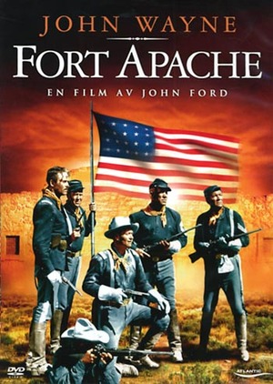 Indianöverfallet vid Fort Apache poster