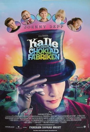 Kalle och chokladfabriken poster