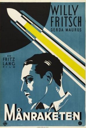 Månraketen poster