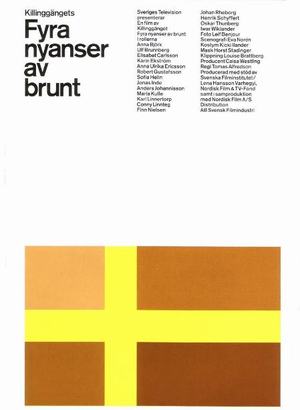 Fyra nyanser av brunt poster