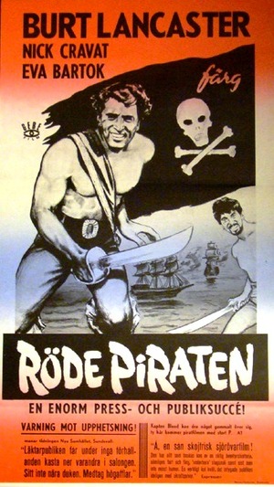 Röde piraten poster