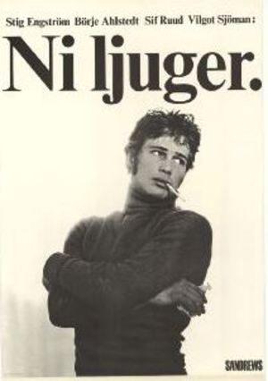 Ni ljuger poster