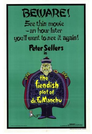 Fu Manchus djävulska plan poster