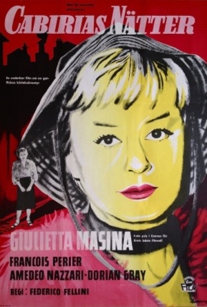 Cabirias nätter poster