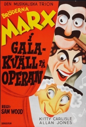 Galakväll på operan poster