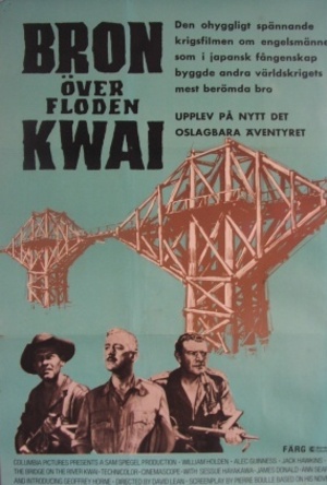 Bron över floden Kwai poster