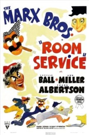 Panik på hotellet poster