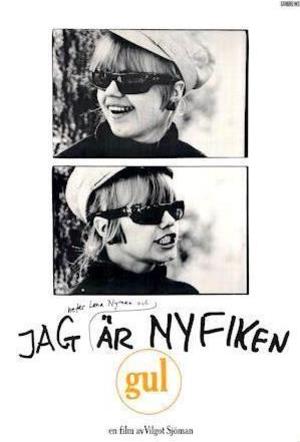 Jag är nyfiken - gul poster