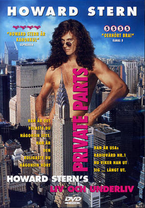 Private Parts - Howard Sterns liv och underliv poster
