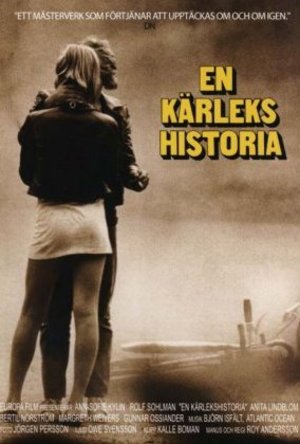 En kärlekshistoria poster