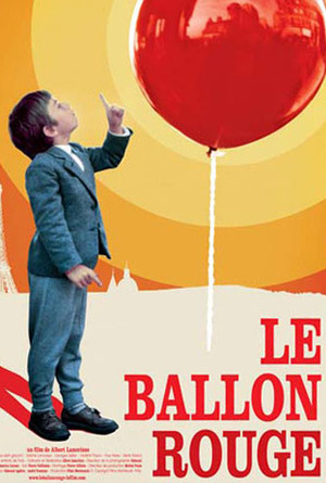 Den röda ballongen poster