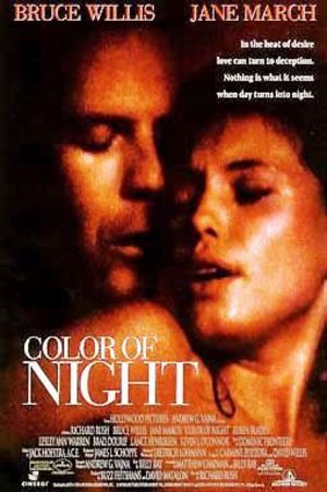 Color of Night poster
