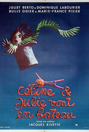Céline och Julie gör en båttur poster