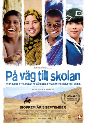 På väg till skolan poster