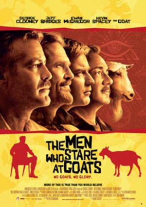 Men Who Stare at Goats poster