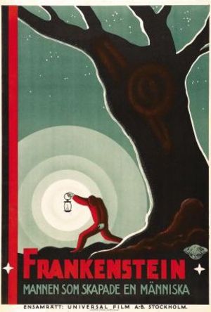 Frankenstein poster