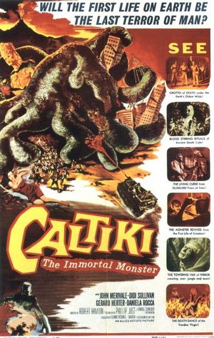 Caltiki, the Immortal Monster poster