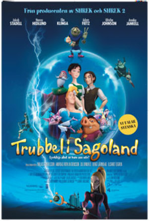 Trubbel i sagoland poster