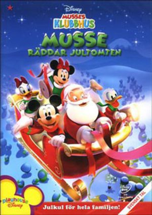 Musses klubbhus: Musse räddar jultomten poster