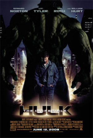 The Incredible Hulk poster