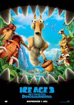 Ice Age 3: Det våras för dinosaurierna poster