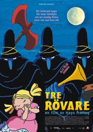 Tre rövare poster