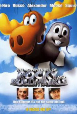 Rocky och Bullwinkle på äventyr poster