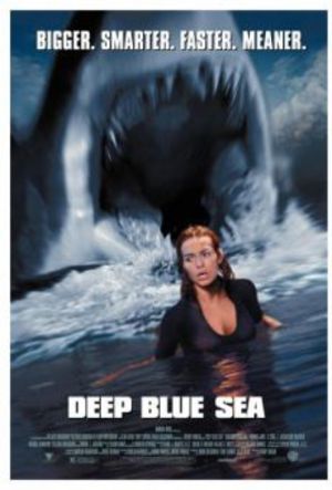 Deep Blue Sea poster