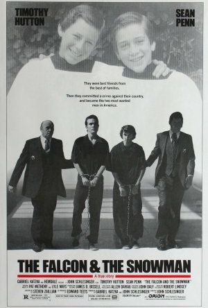 Falken och snömannen poster