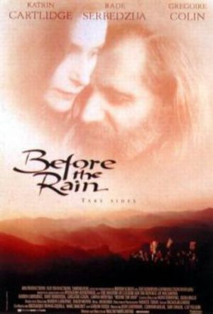 Innan regnet faller poster