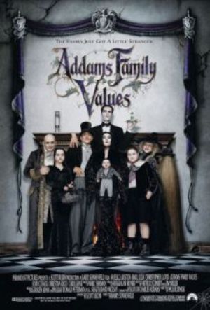Den heliga familjen Addams poster