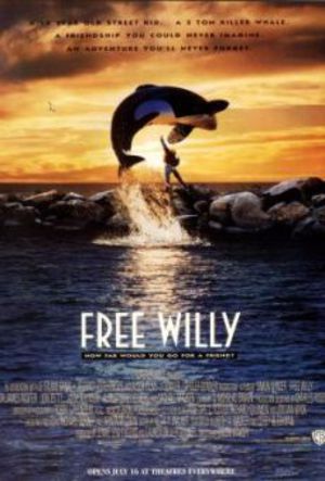 Rädda Willy poster