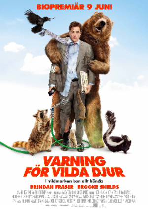 Varning för vilda djur poster