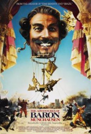 Baron Münchausens äventyr poster