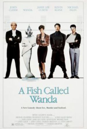 En fisk som heter Wanda poster