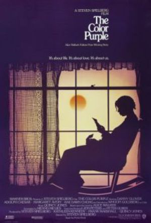 Purpurfärgen poster