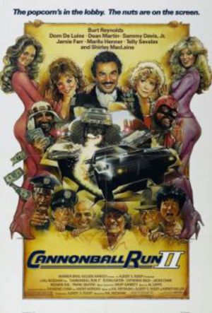 Cannonball Run II poster