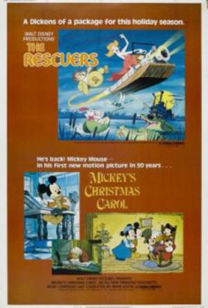 Musse Piggs julsaga poster