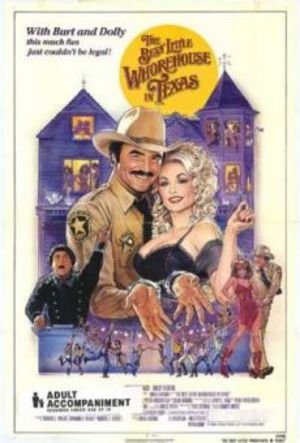Det bästa lilla horhuset i Texas poster