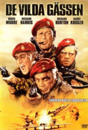 De vilda gässen poster
