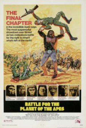 Slaget om apornas planet poster