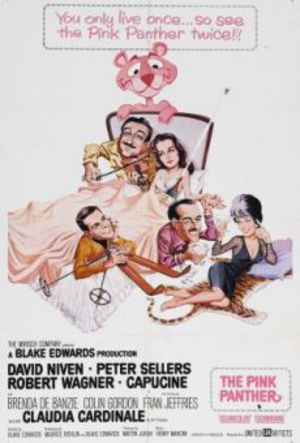 Den rosa pantern poster