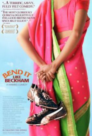 Skruva den som Beckham poster