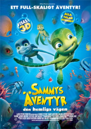 Sammys äventyr - den hemliga vägen poster