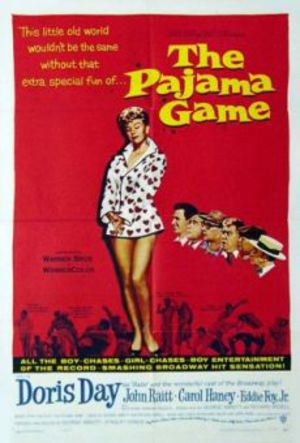 Pyjamasleken poster