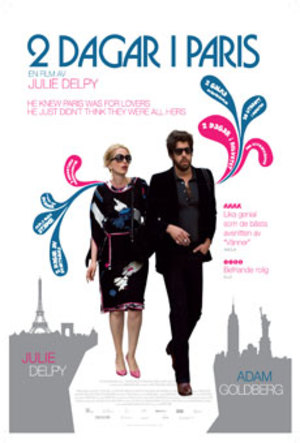 2 dagar i Paris poster