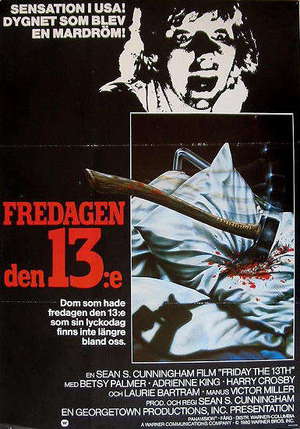 Fredagen den 13:e poster