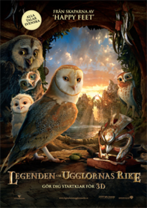 Legenden om ugglornas rike poster
