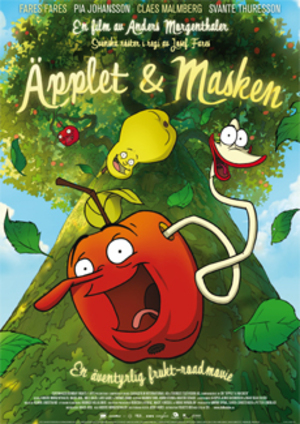 Äpplet och masken poster