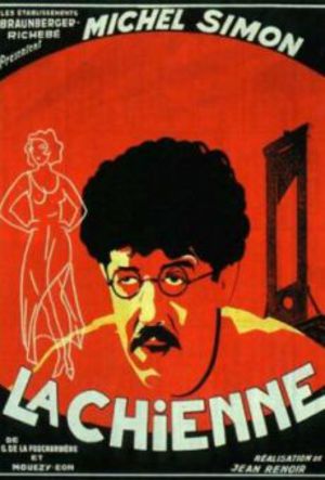 La chienne poster